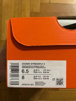 Nike Streakfly 2 Morado/Verde Azulado