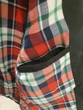 Chaleco acolchado hombre negro