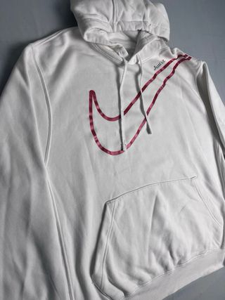 Nike hoodie sweater 2010’s retro logo unisex white