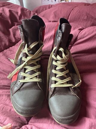 Botines Converse Hombre Marrón Multicolor