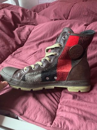 Botines Converse Hombre Marrón Multicolor