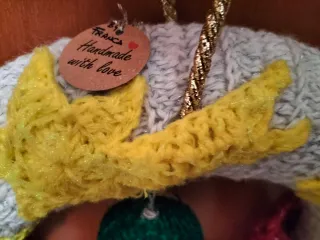 Ghirlanda Natalizia Fatta a Mano