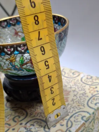 Ciotola Plique-a-jour