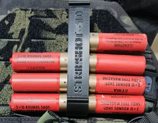 Porta cartuchos airsoft negro