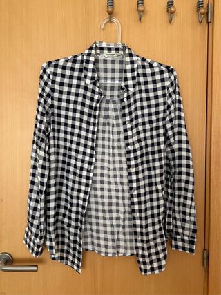 Camisa cuadros Stradivarius