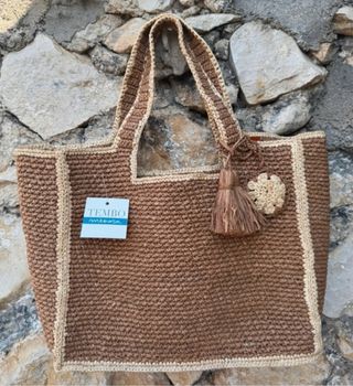 Bolso de rafia Limaia Paris