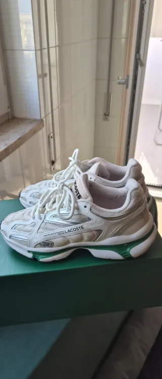 Sneakers Lacoste Bianche e Verdi