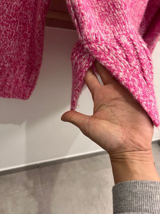 Maglione H&M rosa e bianco