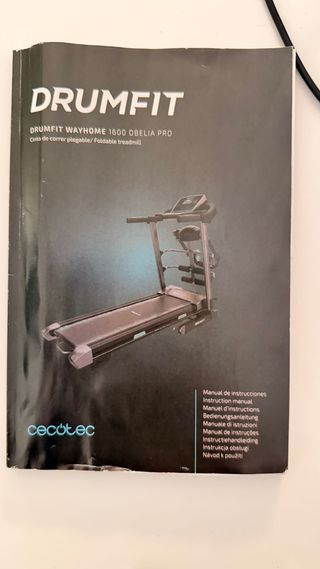 Cinta de correr plegable Drumfit Wayhome