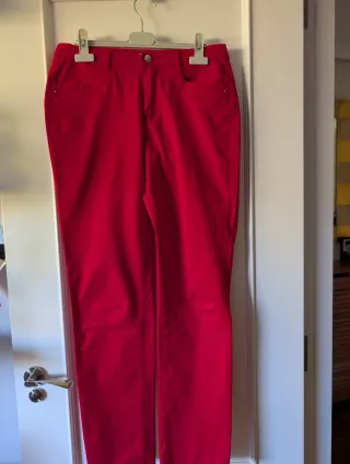 Pantalón i.quing T40 Rojo 5 Bolsillos