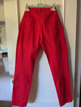 Pantalón i.quing T40 Rojo 5 Bolsillos