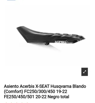 Asiento Acerbis X-SEATS Husqvarna Blando