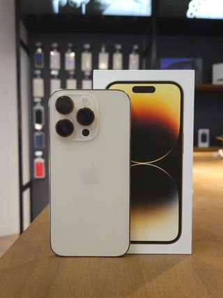 IPHONE 14 PRO 256GB DORADO 100% BATERÍA