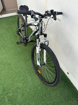 Bicicleta Rockrider 340 Negra + funda sillín