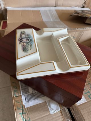 Cenicero para puros de cerámica