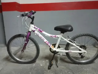 Bicicleta infantil morada