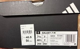 Adidas Galaxy 7 Verde/Blanco Talla 42