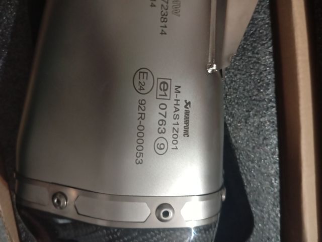 Akrapovic Slip On Silenciador Escape BMW 2010_2016