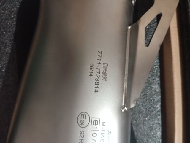 Akrapovic Slip On Silenciador Escape BMW 2010_2016