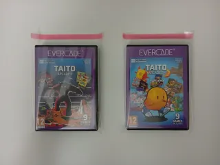 Evercade Taito Arcade 1 y 2 Cartuchos