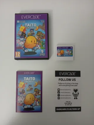 Evercade Taito Arcade 1 y 2 Cartuchos