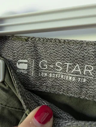 Pantalón cargo verde G-star