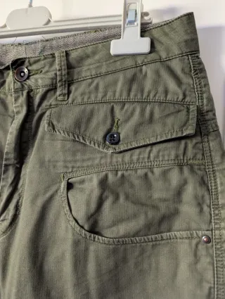 Pantalón cargo verde G-star