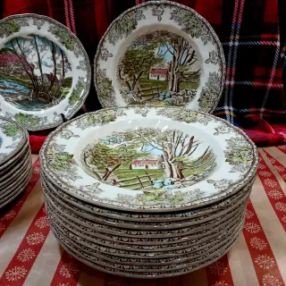 Servizio da tavola x 12 persone - Friendly Village