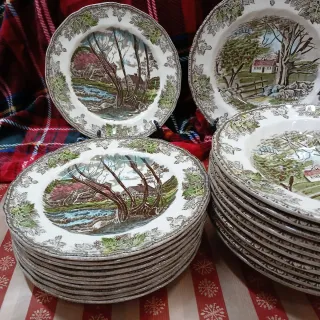 Servizio da tavola x 12 persone - Friendly Village