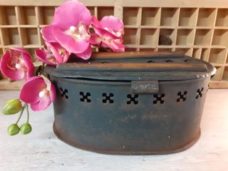 Braciere vintage in metallo