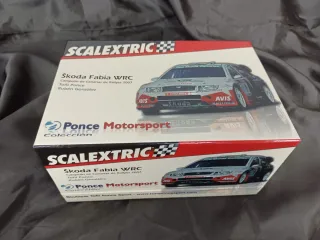 Scalextric Skoda Fabia WRC Ponce