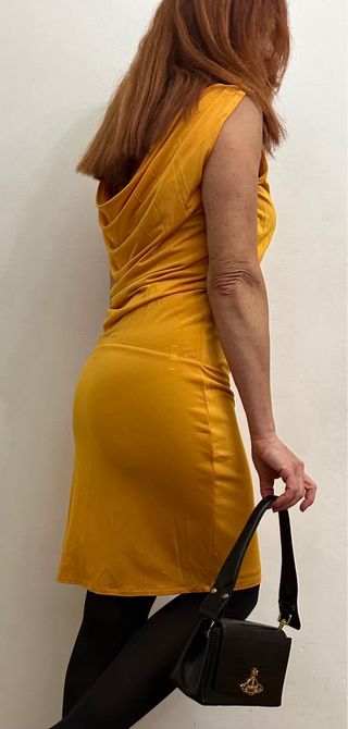 Vestito Marella tg. M. giallo.