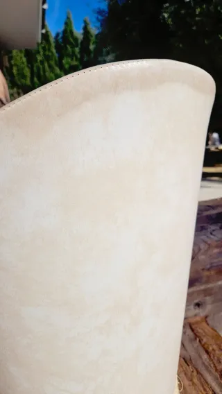 Silla antigua beige