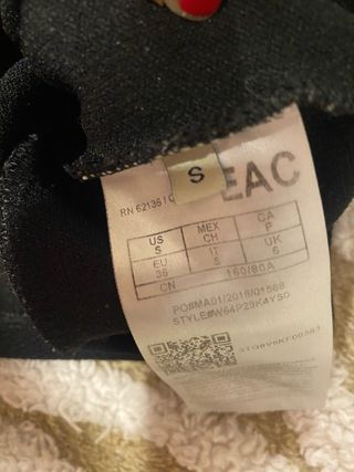 Top Guess Malla Transparente Negro