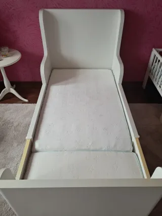 Cama infantil/juvenil IKEA + colchón + bajeras