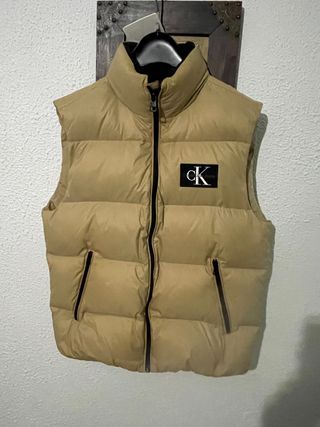 Chaleco Calvin Klein Beige