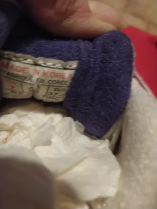 Scarpe ginnastica Reebok bianche e viola