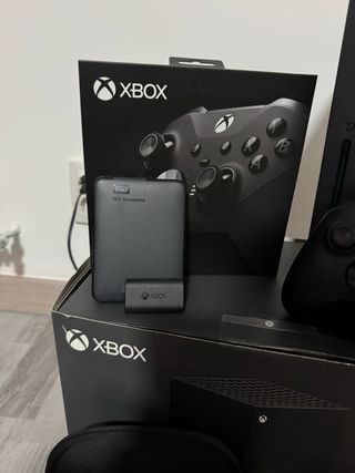 Xbox Series X+Elite Series 2 +Bateria+ Disco duro.