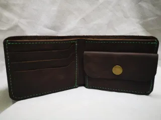 Cartera de Piel Artesanal Hombre