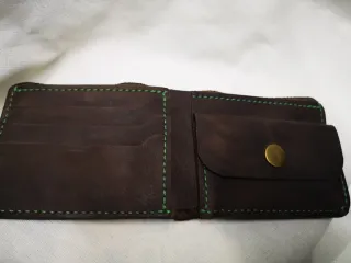 Cartera de Piel Artesanal Hombre