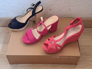 Sandalias BSK Rosa Talla 37