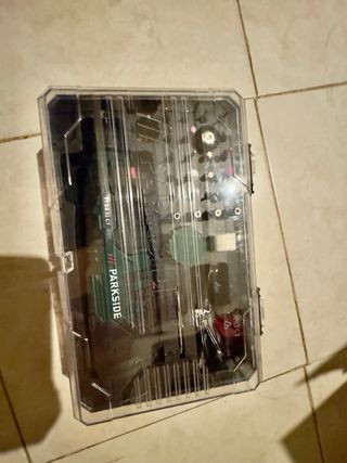 Parkside Dremel taladro lijadora Batería 12v