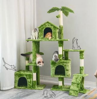 Rascador para Gatos XL Verde