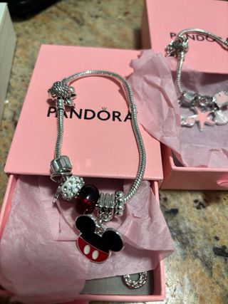 charm Pandora Plata Oso Brillante