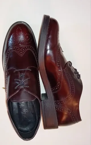 Zapatos Oxford Unisex Talla 41 sin uso