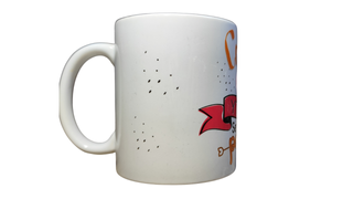 Taza de porcelana con diseño Call me