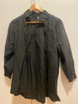 Camiseta negra estilo baserritarra