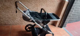 Cochecito Bugaboo Negro y Gris
