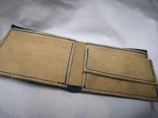 Cartera de piel hombre artesanal