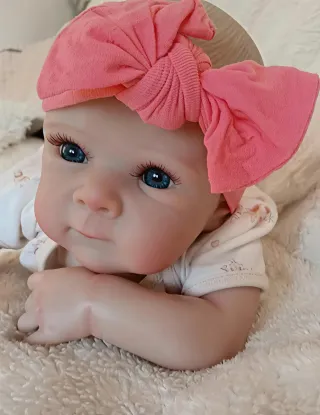 Muñeca Reborn Realista — ¡Peso auténtico 2,1 kg!